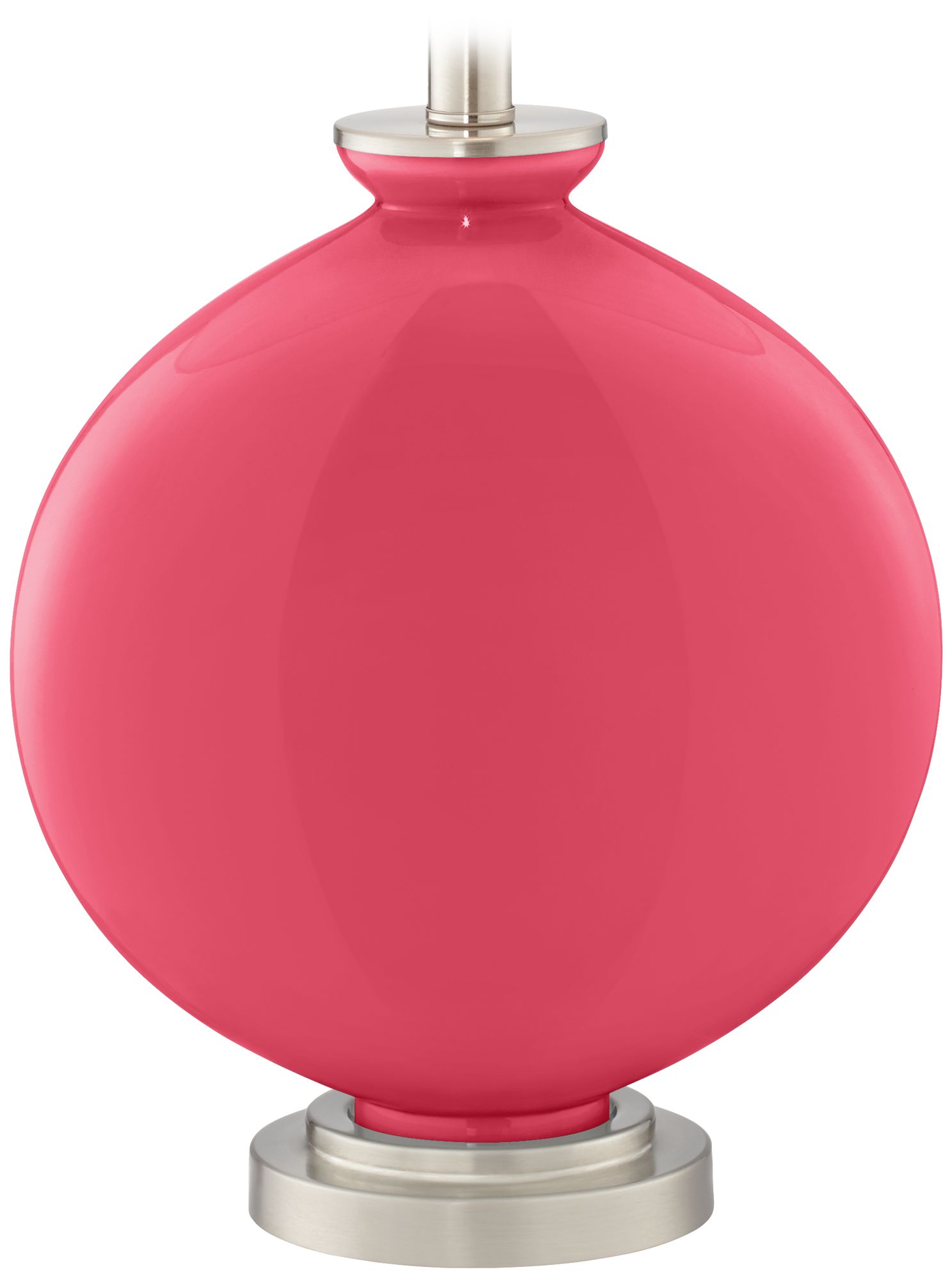 Color Plus Carrie 26 1/2" Eros Pink Table Lamps Set of 2