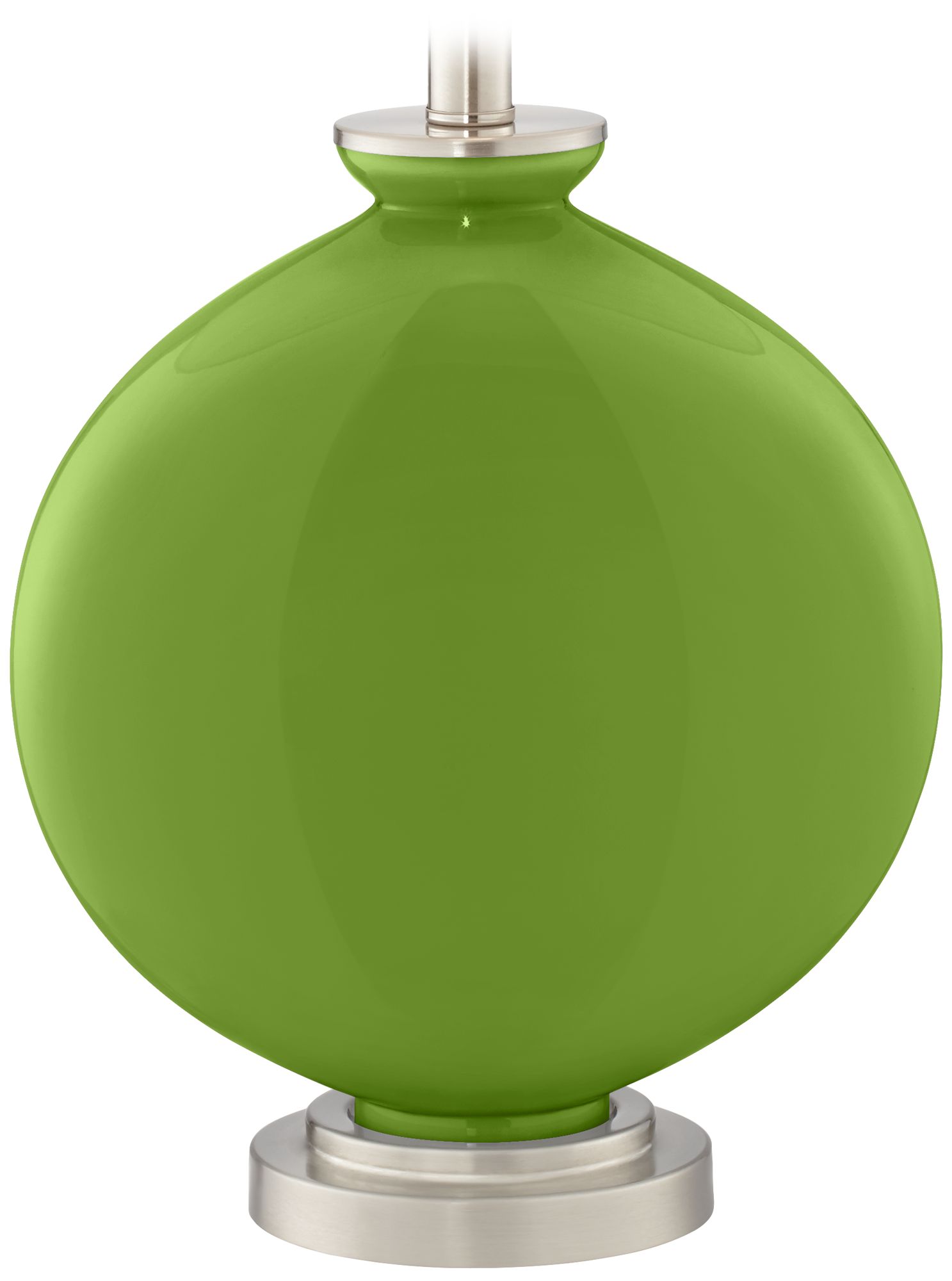 Color Plus Carrie 26 1/2" Gecko Green Table Lamp Set of 2