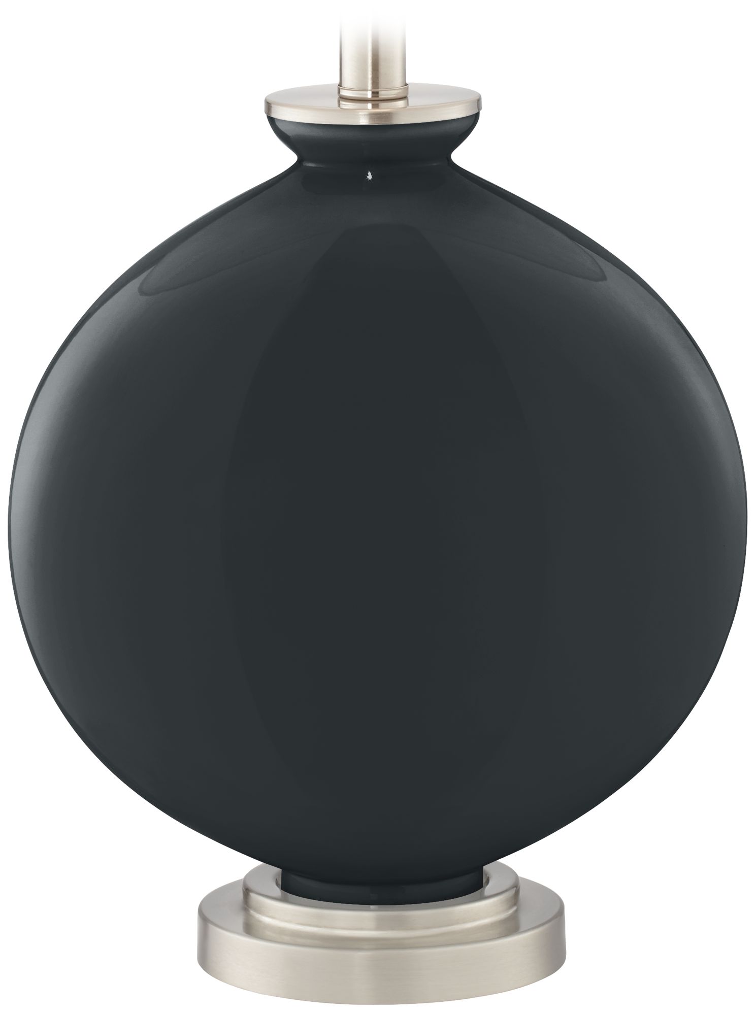 Color Plus Carrie 26 1/2" High Black of Night Table Lamps Set of 2