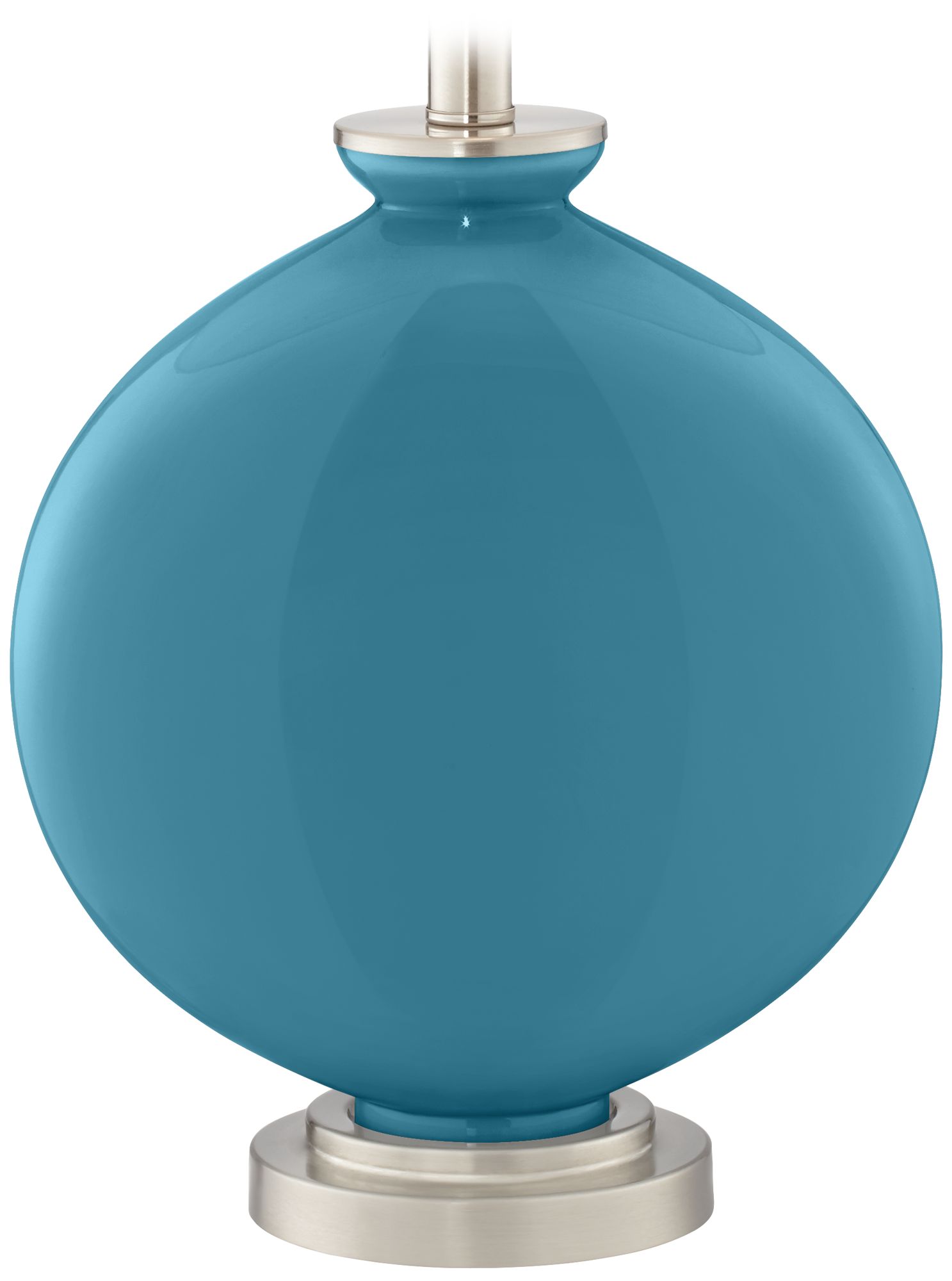 Color Plus Carrie 26 1/2" Great Falls Blue Table Lamps Set of 2