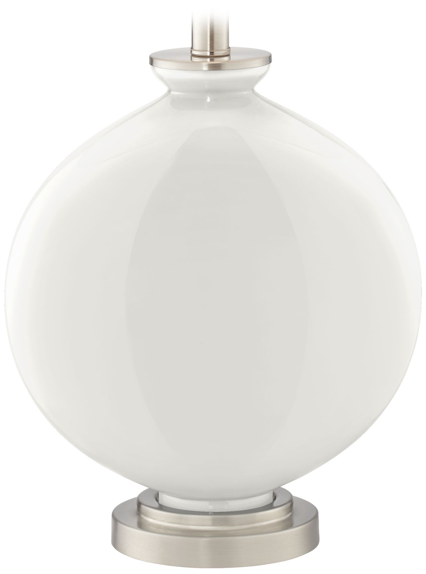 Color Plus Carrie 26 1/2" Modern Winter White Table Lamps Set of 2