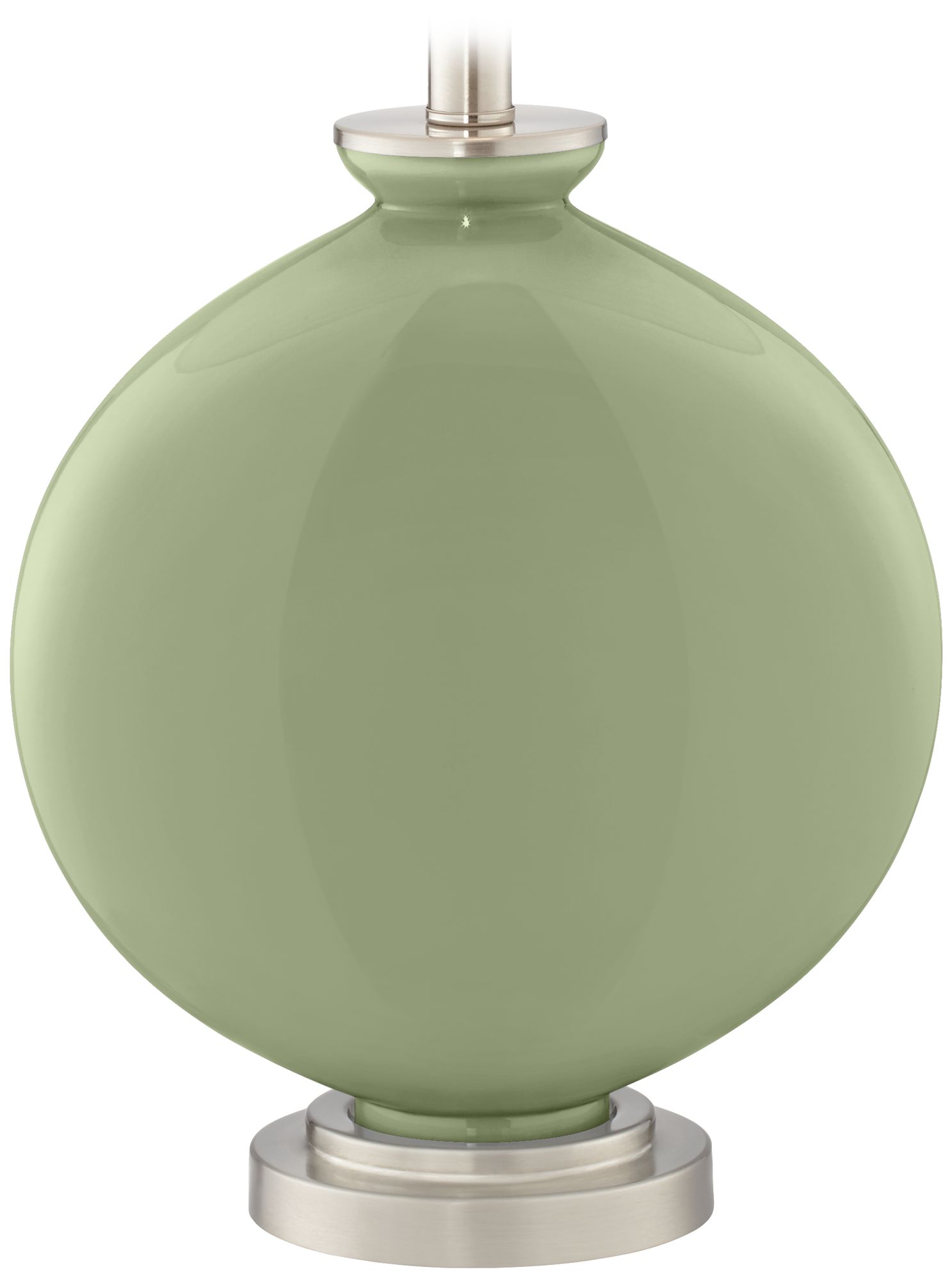 Color Plus Carrie 26 1/2" Modern Majolica Green Table Lamps Set of 2