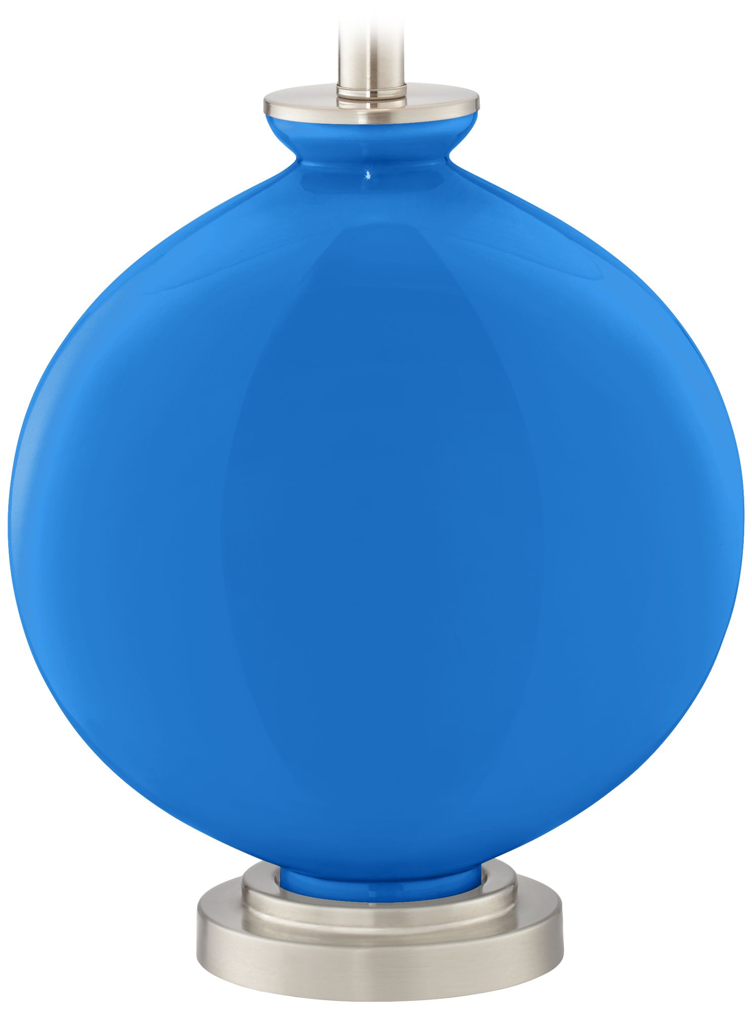 Color Plus Carrie 26 1/2" High Royal Blue Table Lamps Set of 2