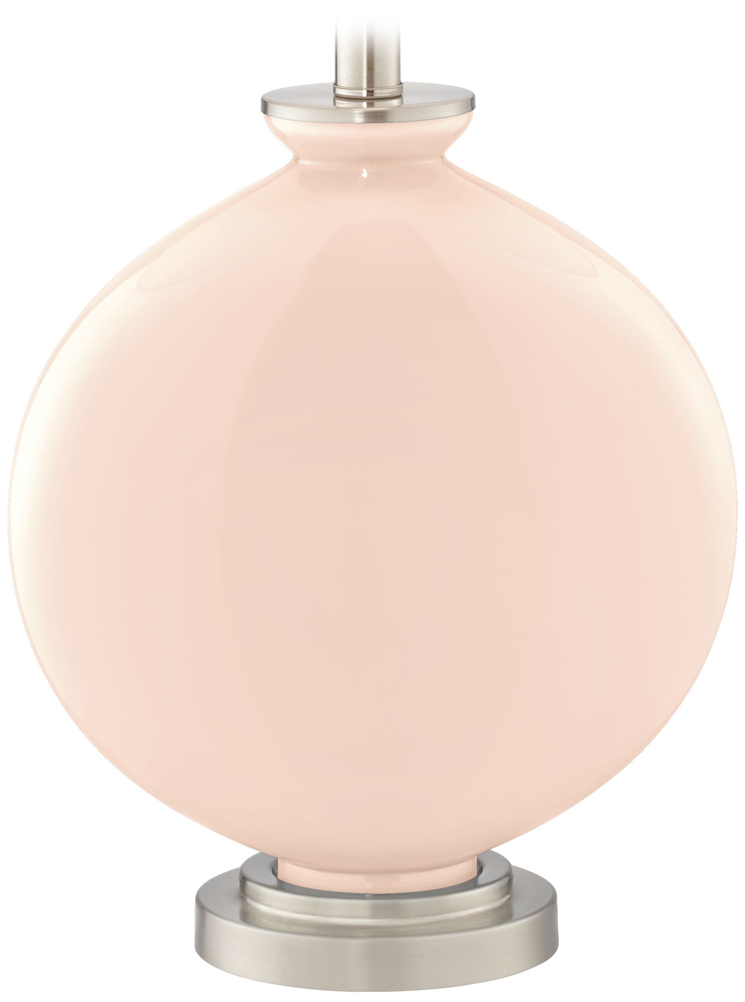 Color Plus Carrie 26 1/2 Linen Pink Table Lamps Set of 2