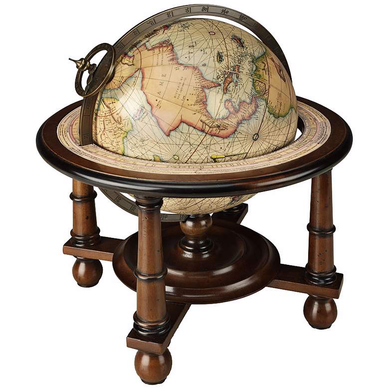 Image 1 16th Century Mercator Navigator&#39;s Terrestrial Globe