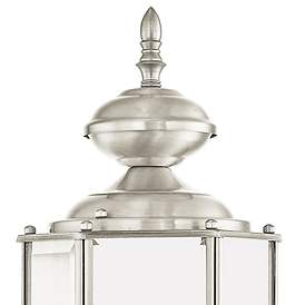 Image4 of 17.5-in H Brushed Nickel Medium Base (E-26) Outdoor Wall Light more views
