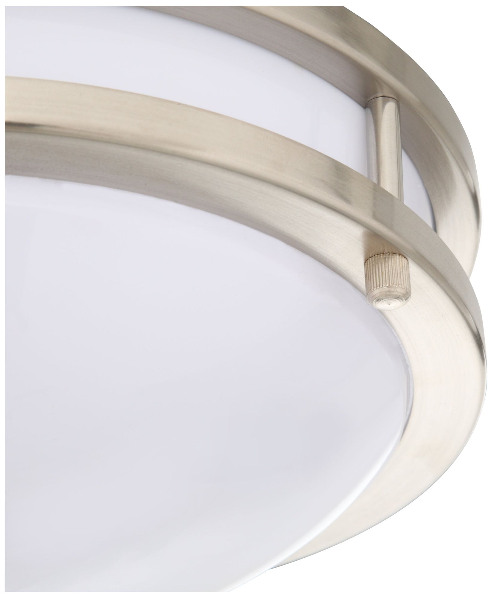 Image 2 17-in LED Decorative Two Ring Fixture Nickel more views