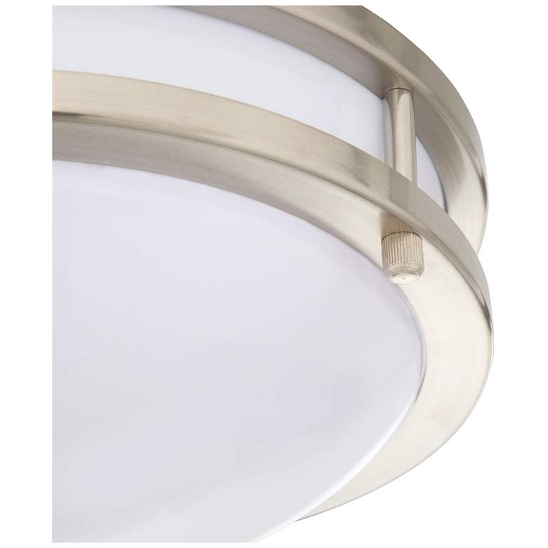 Image 2 17-in LED Decorative Two Ring Fixture Nickel more views