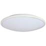 1_17-in White LED Flush Mount Light