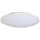 17-in White LED Flush Mount Light