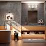 1_Kichler Adani 24" Wide Polished Nickel 3-Light Bath Light in scene