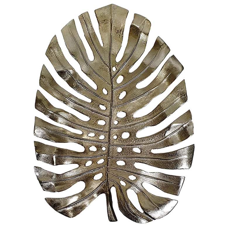 Image 1 18.9" Alu Wall Leaf Hanging Bowl