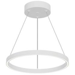 18-in Pendant  Kuzco Cerchio LED White