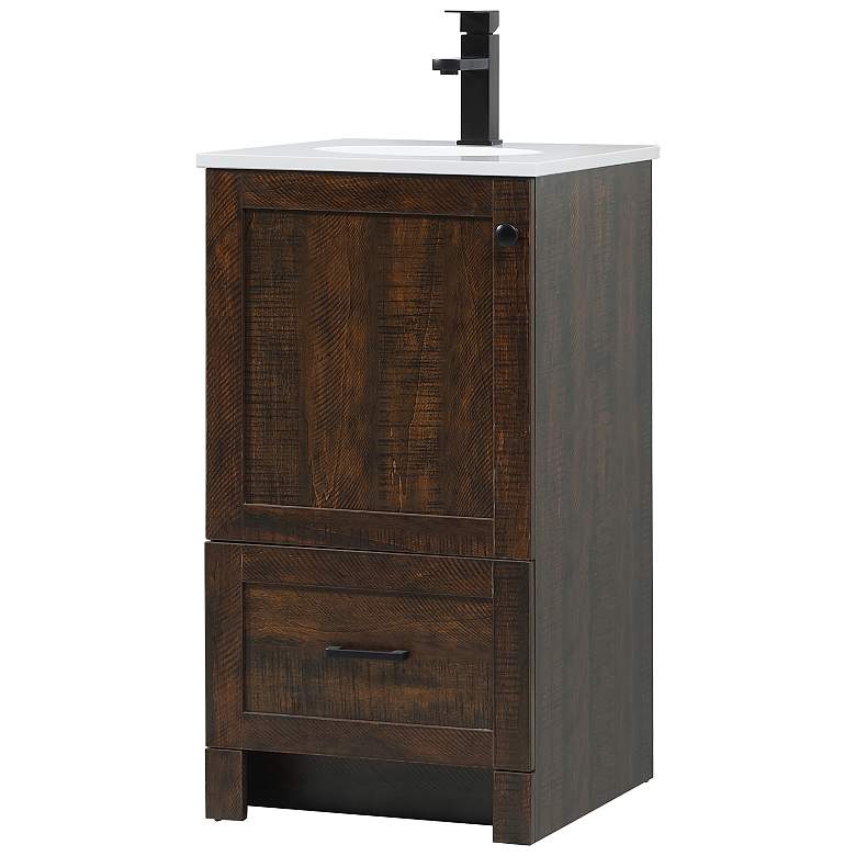 Image 5 18 Inch Single Bathroom Vanity In Expresso more views