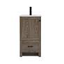 Thumbnail3 of 18 Inch Single Bathroom Vanity In Weathered Oak more views
