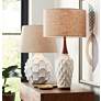 Watch A Video About the Cosgrove Round White Ceramic Table Lamp