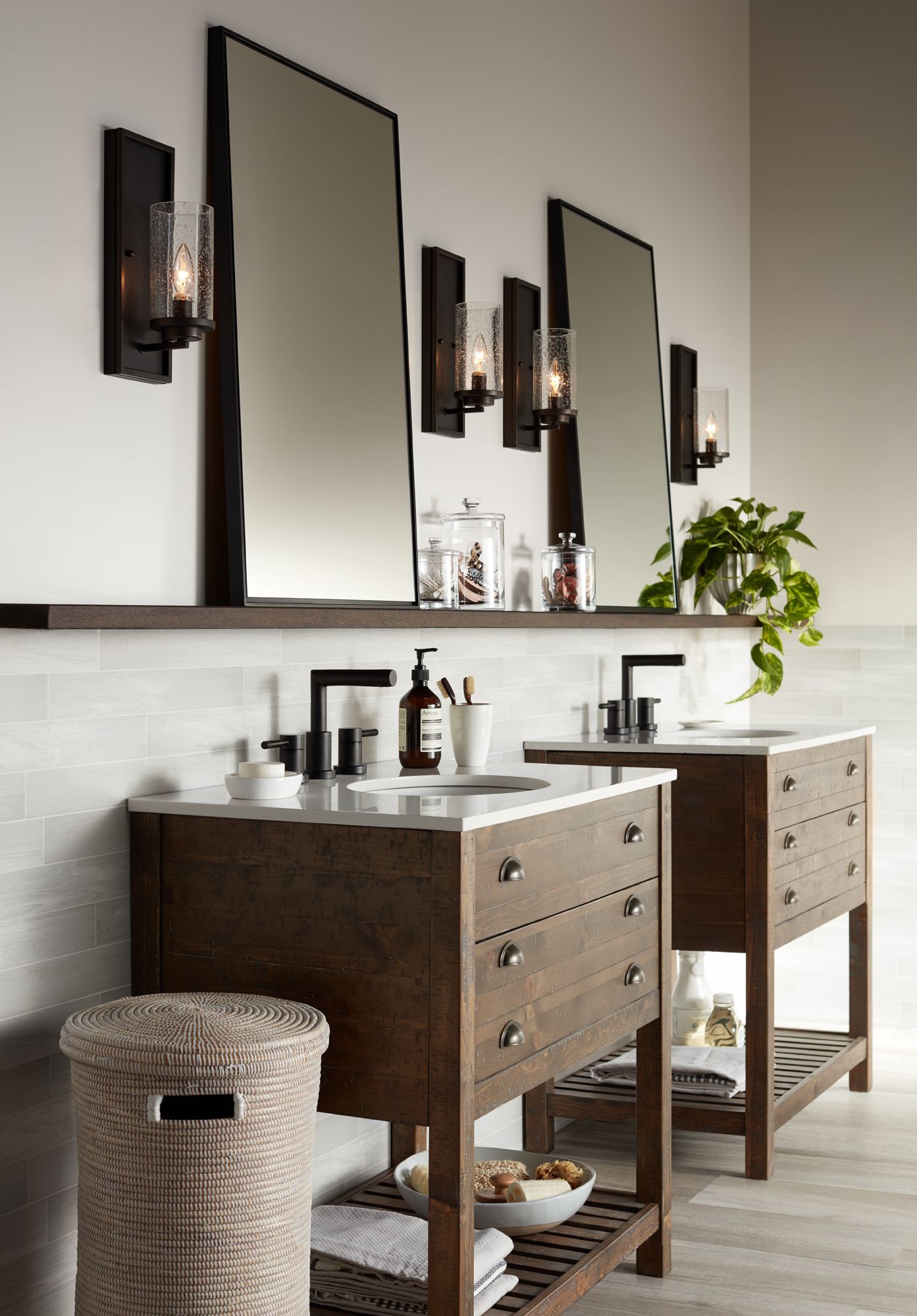 uttermost bathroom vanity mirrors