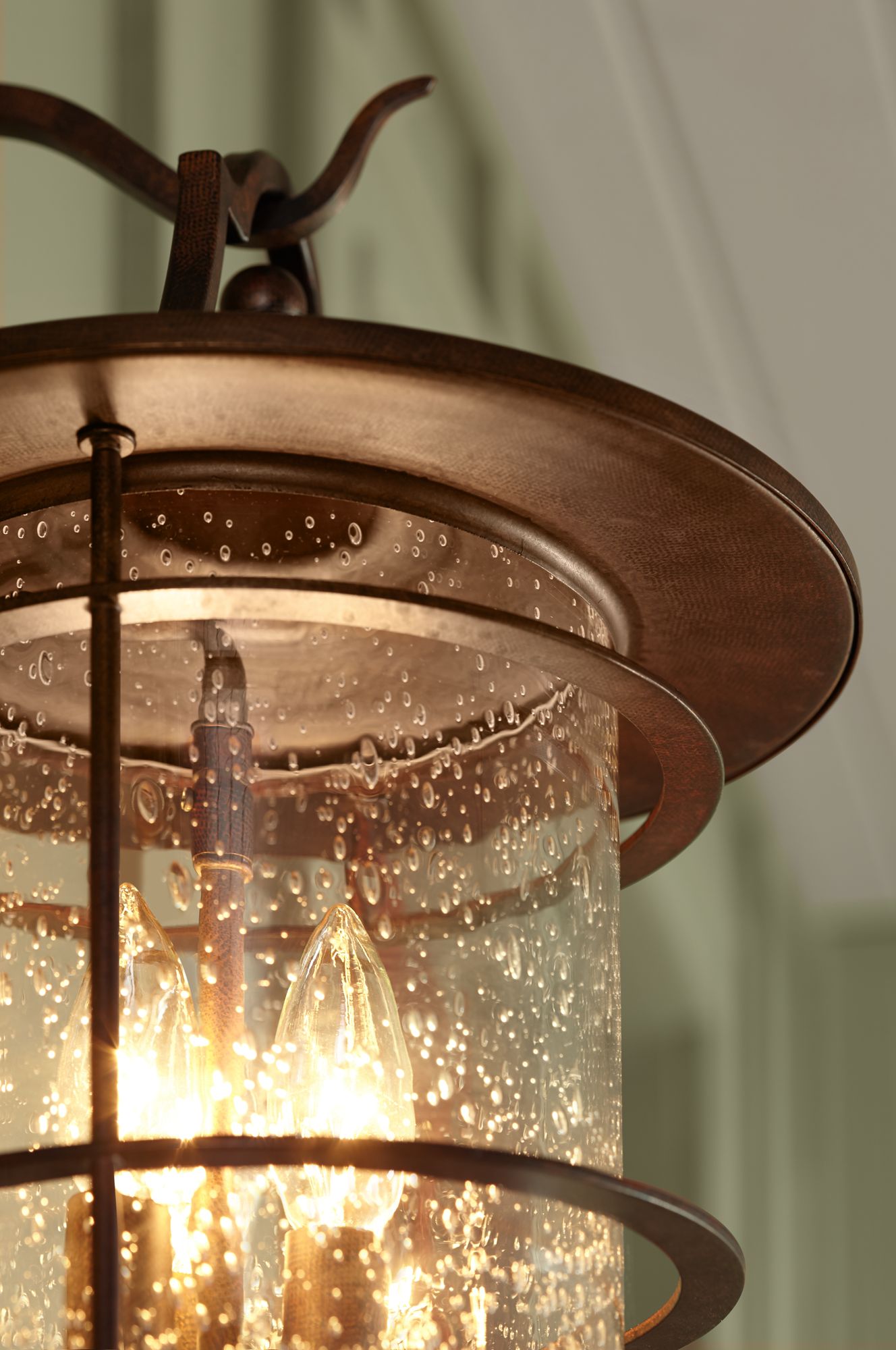 Franklin Iron Casa Mirada 16 1/4" Bronze 3-Light Outdoor Wall Light in scene