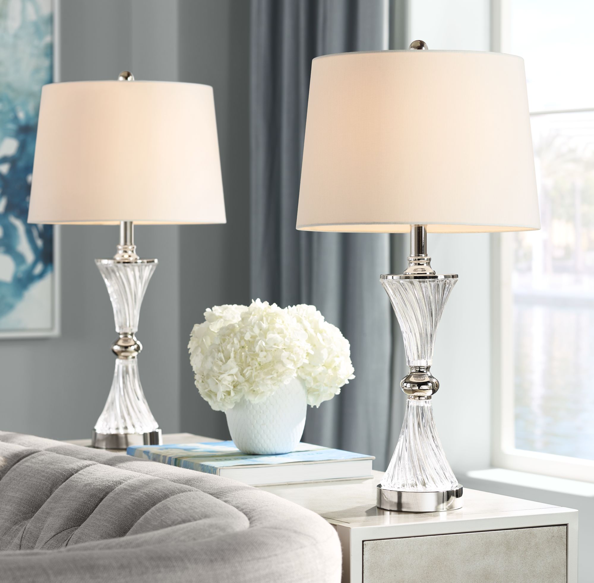 cheap glass table lamps