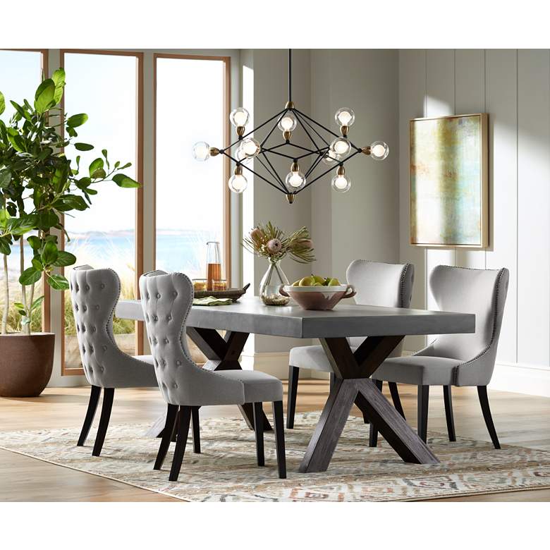Image 1 Harmony II 38" Square Framed Wall Art in scene