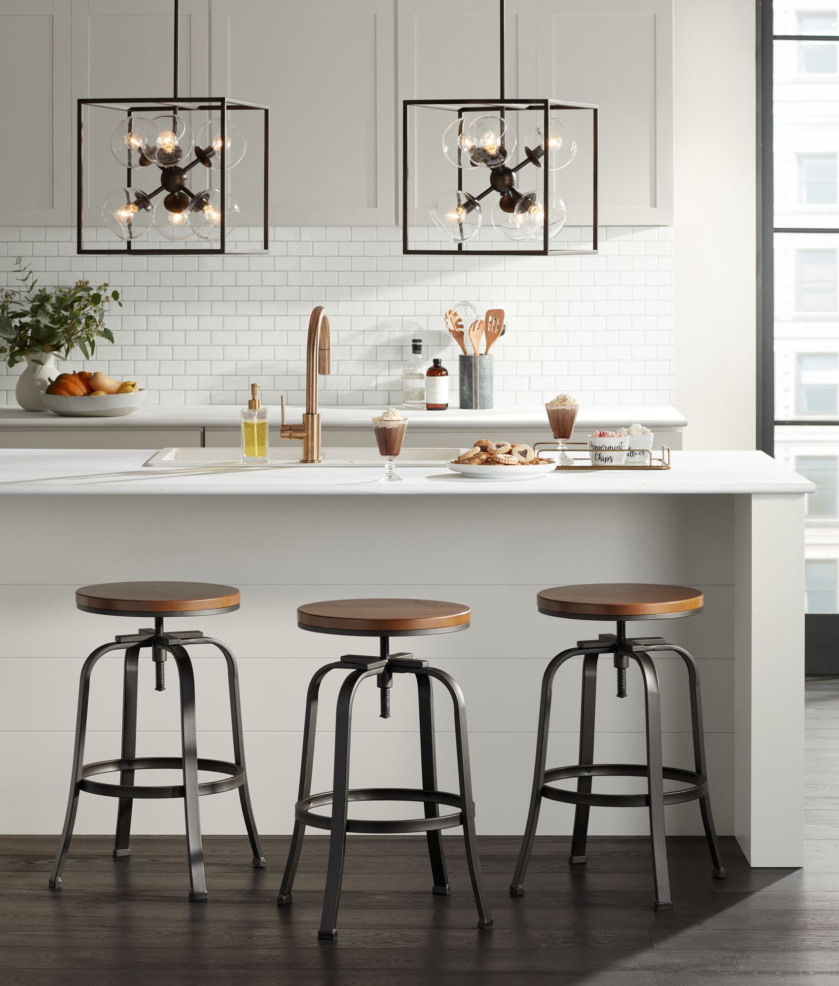 Bodden adjustable discount swivel bar stool