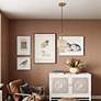 1_Bellingham 7"W Antique Gold Leaf Double Drum Mini Pendant in scene