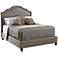 1883 Nail Head Upholstered Complete Bed
