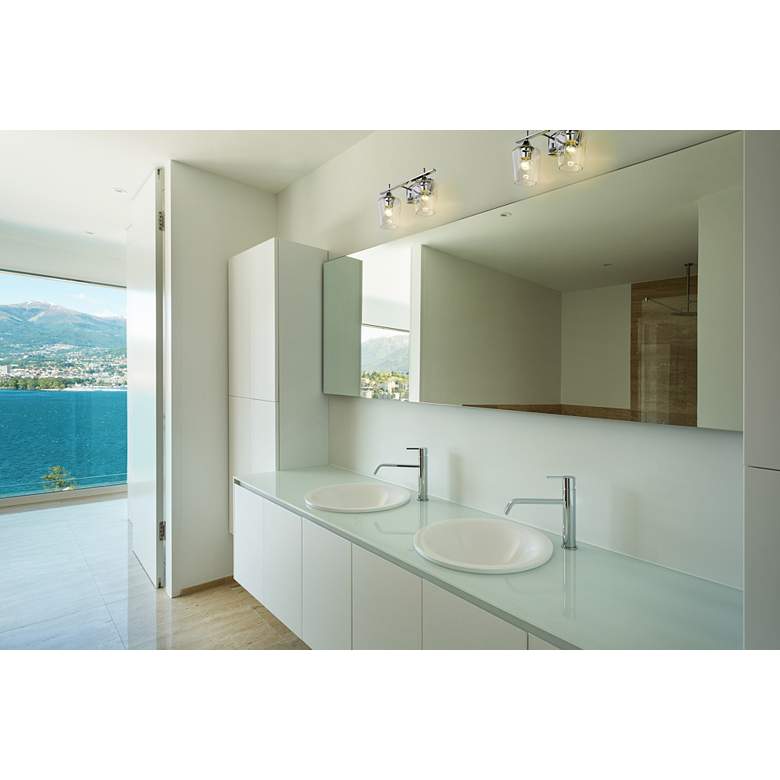 Image 1 Joliet 15" Wide Chrome 2-Light Bath Light in scene