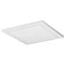 18W; 12 in.; x 12 in.; Surface Mount LED Fixture; 4000K; White Finish