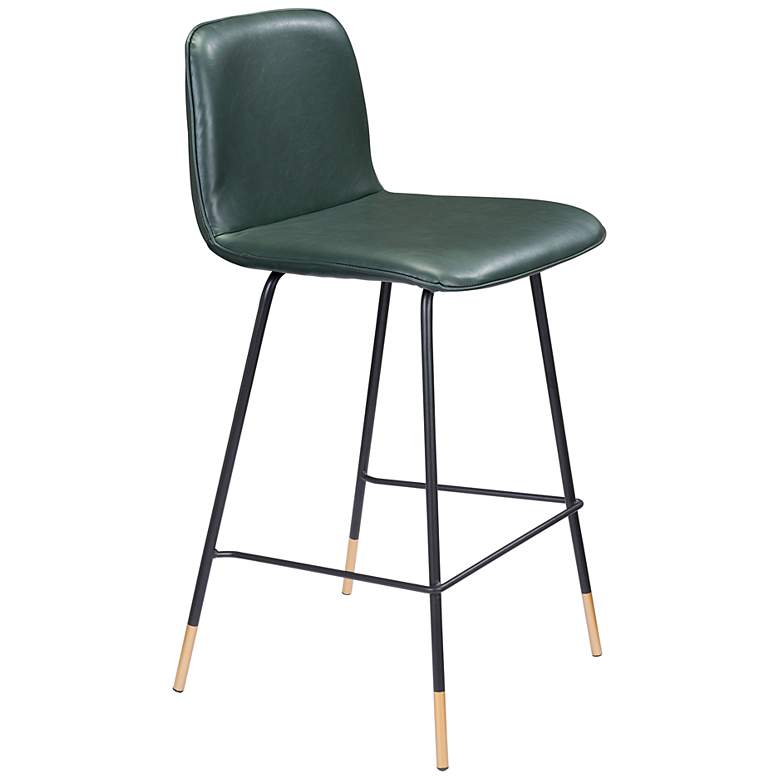 19.3Lx18.1Wx37.4 Var Counter Chair Green