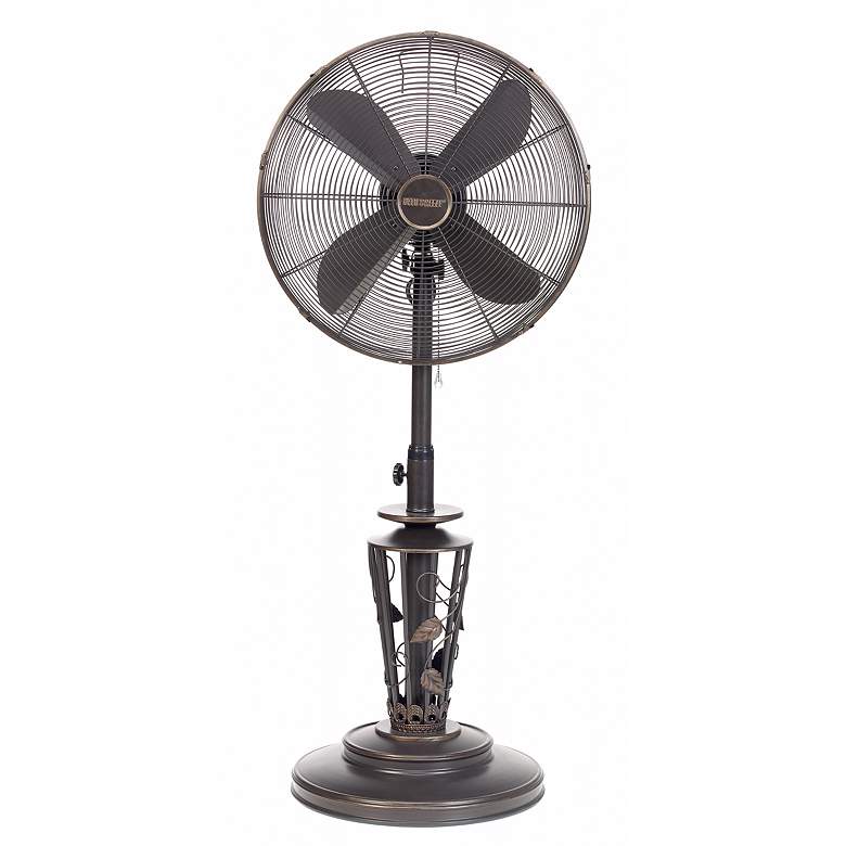 Image 1 19 inch Deco Breeze Vines Adjustable Floor Fan