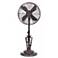 19" Deco Breeze Vines Adjustable Floor Fan