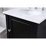 5_19 Inch Single Bathroom Vanity Set In Black more views