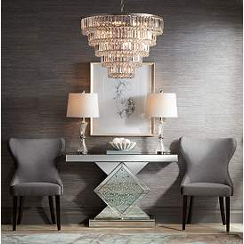 Image1 of Vienna Full Spectrum Magnificence 24 1/2" 15-Light Crystal Chandelier in scene