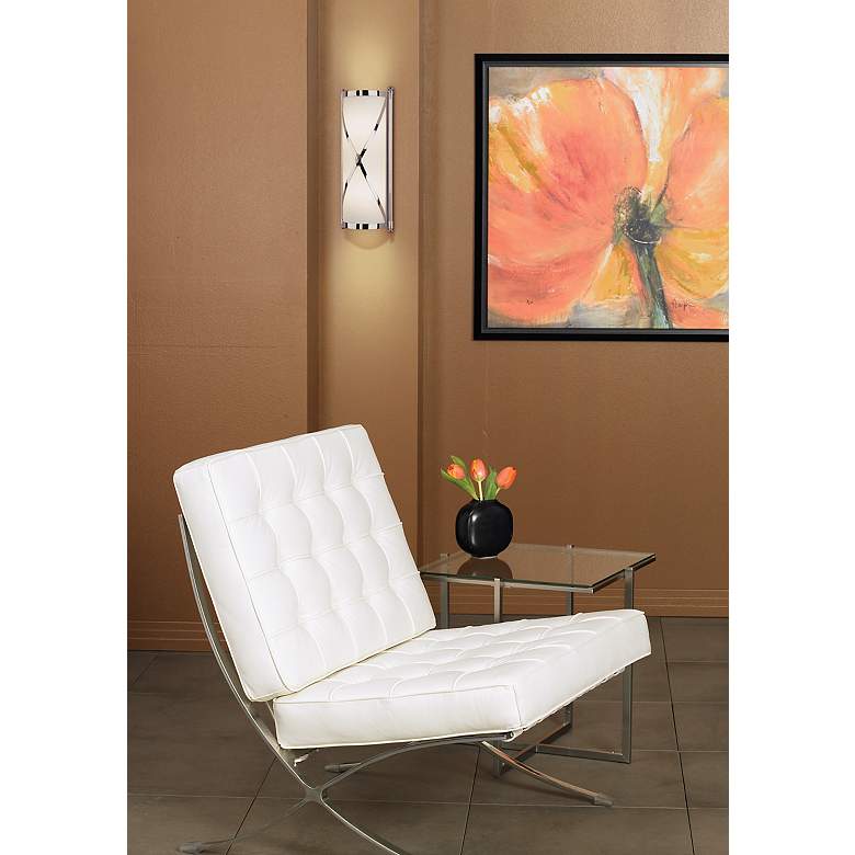 Image 1 Robert Abbey Drexel 16 3/8" High Polished ADA Wall Sconce in scene