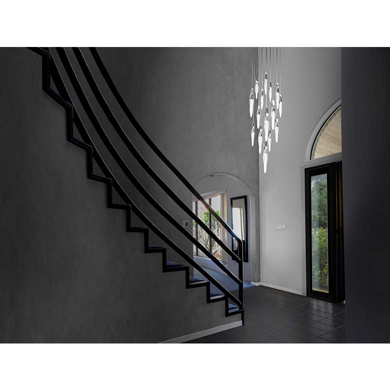 Image 1 Schonbek Kindjal 23 inch Wide 15-Light LED Multi-Light Modern Pendant in scene