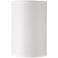 1C094 - White Sandstone Linen Drum Lamp Shade