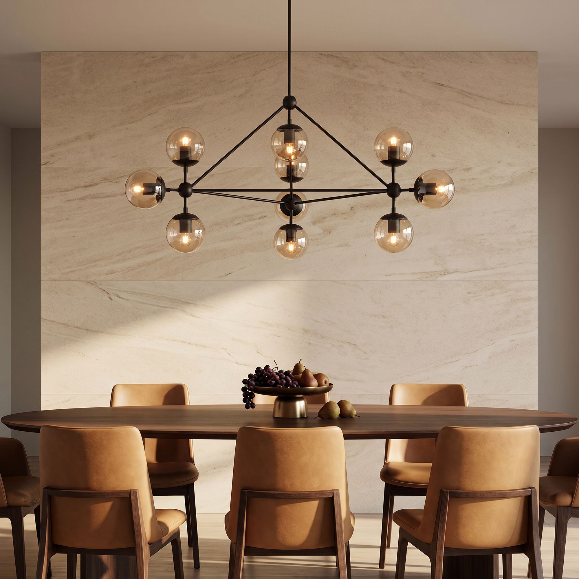 Watch A Video About the Possini Euro Gable Black 10 Light Modern Chandelier