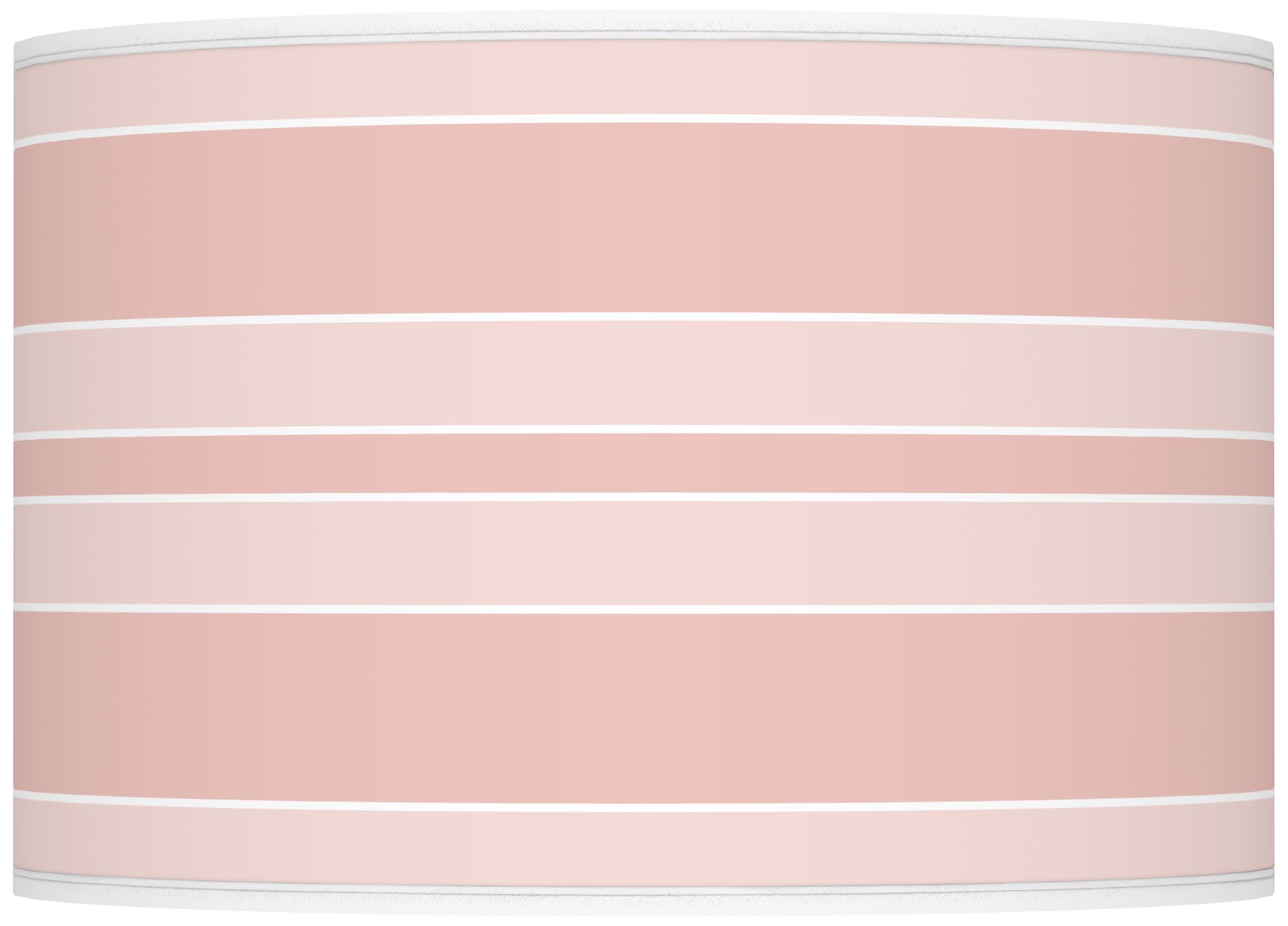 Color Plus Ovo 28 1/2" Bold Stripe Shade Rose Pink Table Lamp