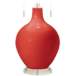 Color Plus Toby Nickel 28&quot; Cherry Tomato Red Table Lamp