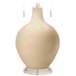 Colonial Tan Toby Modern Glass Gourd Table Lamp