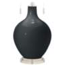 Black of Night Toby Table Lamp