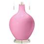 Color Plus Toby Nickel 28&quot; Candy Pink Table Lamp