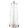 Color Plus Leo 29 1/2&quot; Clear Glass Fillable Table Lamps Set of 2