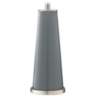 Color Plus Leo 29 1/2&quot; Modern Glass Software Gray Table Lamps Set of 2