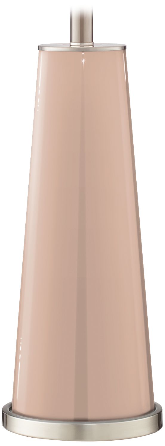 Italian Coral Leo Table Lamp Set of 2