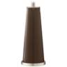 Color Plus Leo 29 1/2&quot; Modern Glass Carafe Brown Table Lamps Set of 2