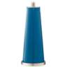 Color Plus Leo 29 1/2&quot; Mykonos Blue Table Lamps Set of 2