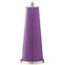 Color Plus Leo 29 1/2&quot; Passionate Purple Glass Table Lamps Set of 2