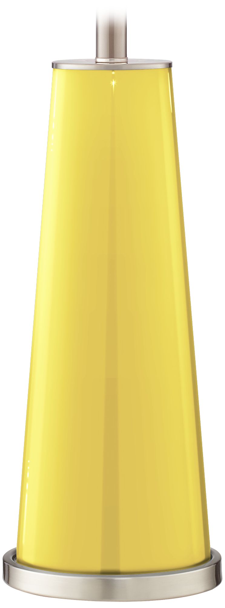 Color Plus Leo 29 1/2" Modern Lemon Twist Yellow Table Lamps Set of 2